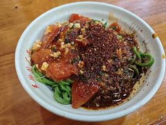 特色三合一-手擀菠菜面(西康路店)