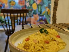 咸蛋黄南瓜意面-The Good Place好地方·Brunch·coffee(国贸店)