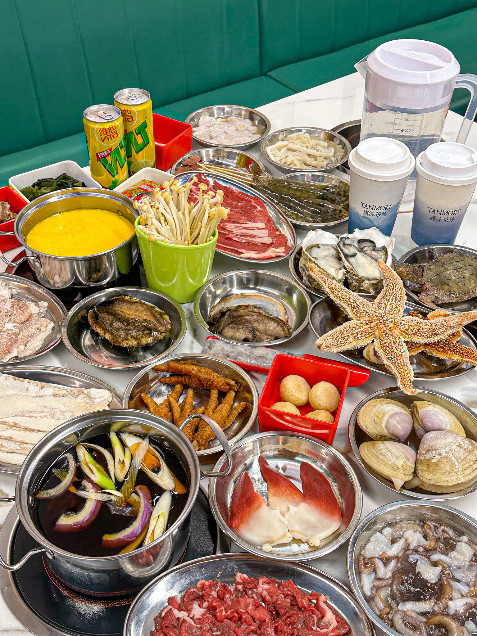 在福州!新开的海鲜集市火锅!