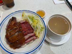 烧鹅双拼例牌-香港新发烧腊茶餐厅(水围店)