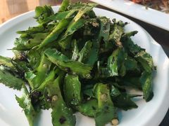 榄菜炒四季豆-正能量1号海鲜加工店
