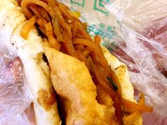 火烧夹油饼-老回回饺子馆(海洋馆店)