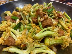 干锅有机菜花-满堂春特色餐馆