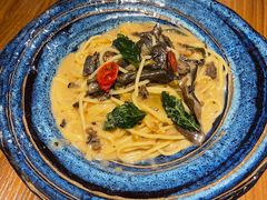 牛肝菌奶油意面-POKEE VIA&Brunch·维娅(重庆来福士店)