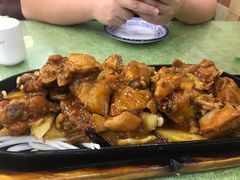 招牌板烧鸡-桃子餐厅·天津菜(红星路直营店)