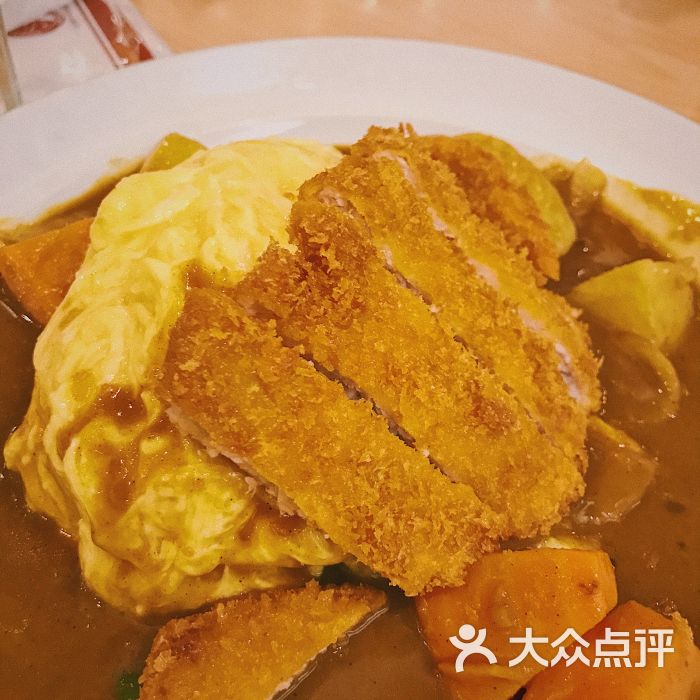 coco壱番屋(佳世客香港中路店)猪排咖喱蛋包饭图片 - 第15张