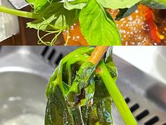 一口脆嫩豌豆尖-海底捞大排档火锅(打浦路店)