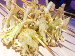 烤花菜-西街夜油条·麻团包乌饭