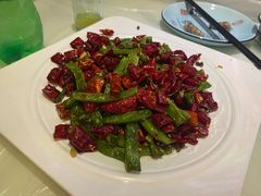 干煸四季豆-阿楷·二十年烧烤宵夜·渔家小寨(达明店)