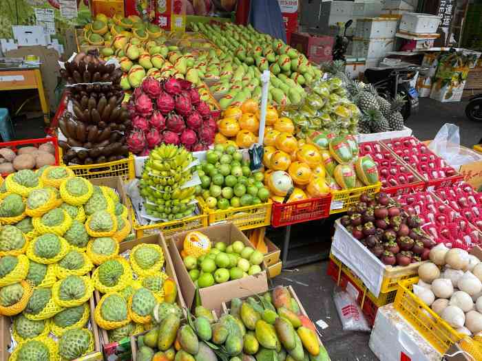 水果市场真实图片