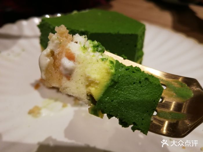 和茗甘味处(k11购物艺术中心店)抹茶起司蛋糕图片