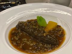 鲍汁野米扣辽参-世博源公馆·本帮融合菜·主题包厢·江景餐厅