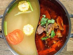 鸳鸯牛杂锅-高兴壹锅·潮汕鲜牛肉火锅(良乡梅花庄店)