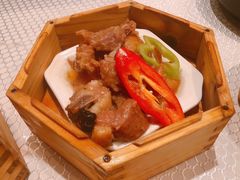 巴扎金蒜豉汁蒸羊排-巴扎美食·新疆菜·西域歌舞表演餐厅(新疆大厦店)