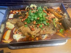 果木炭烤鱼-眼镜哥浦江夜宵大本营