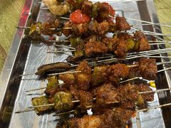 -野火鲜货烧烤(河边小院店)
