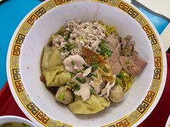 肉脞面薄干-大华猪肉粿条面