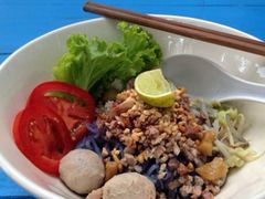 -蝶豆花蓝面条