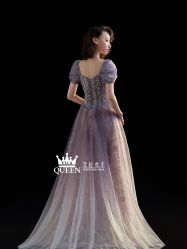 点击看大图 -艾拉·女王婚纱礼服馆