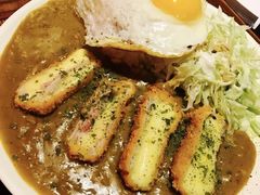 芝士猪排白米饭-金龙咖喱