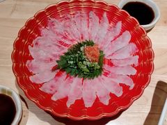 河豚鱼刺身-琴寿司居酒屋(中山广场店)