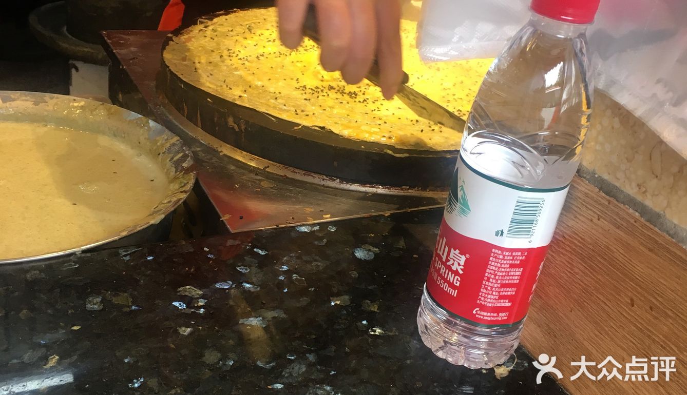 中奖时看到有锅巴菜，真的以为是平时早餐吃的有卤的那种