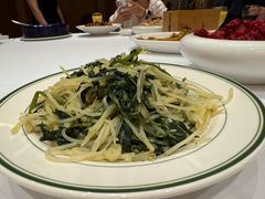 土豆丝炒野山芹-吉林省林业宾馆-餐厅