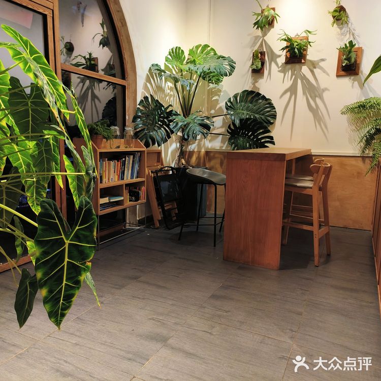 咖啡馆的舒心角落