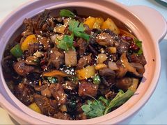 香菇鸡煲-最味·煲式干锅(银石广场店)