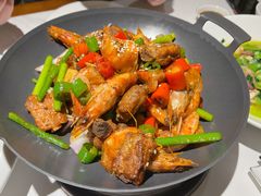干锅排骨虾-新何记(青年东路店)