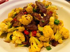 干锅花菜-闯关东东北农家菜(崂山石老人店)