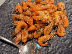 鲜椒蛋黄焗南瓜明虾-江南雅厨(李公堤店)