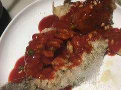 云雾松子鱼（鲈鱼）-佬麻雀·新湘菜(珠海金发购物中心店)