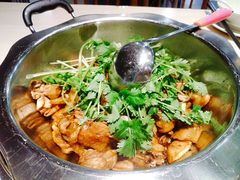 生炒土鸡-九道菜有鸡鱼头(石鼓路店)