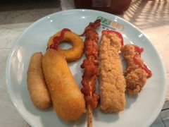 -绿岛港轩海鲜烤肉涮锅自助餐厅