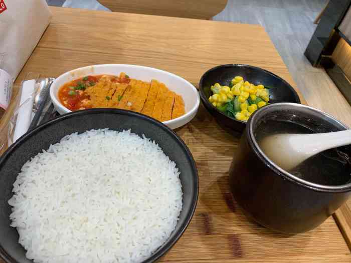 餐餐乐(民治店)-"今天饿了无意间发现的快餐店~我点的是虾.