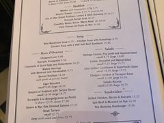 菜单-The Wolseley
