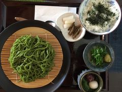 茶蕎麦セット-中村藤吉(本店)