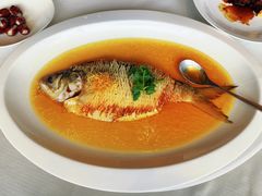 酒香脆皮鲜鲥鱼-世博源公馆·本帮融合菜·主题包厢·江景餐厅