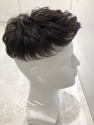-发饰美男士增发补发假发定制店