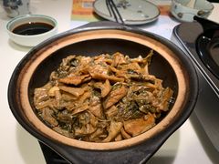 咸肉菜干煲-原味田园·客家菜·土窑鸡(中航城君尚购物中心店)