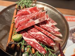 -草家酱蟹炭火烤肉店(珲春南路一店)
