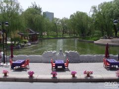 推开包间见龙潭湖-万柳阁小馆·花园餐厅(龙潭湖店)