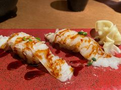 火炙比目鱼边寿司-水之惠鲜鱼料理(王府大街店)