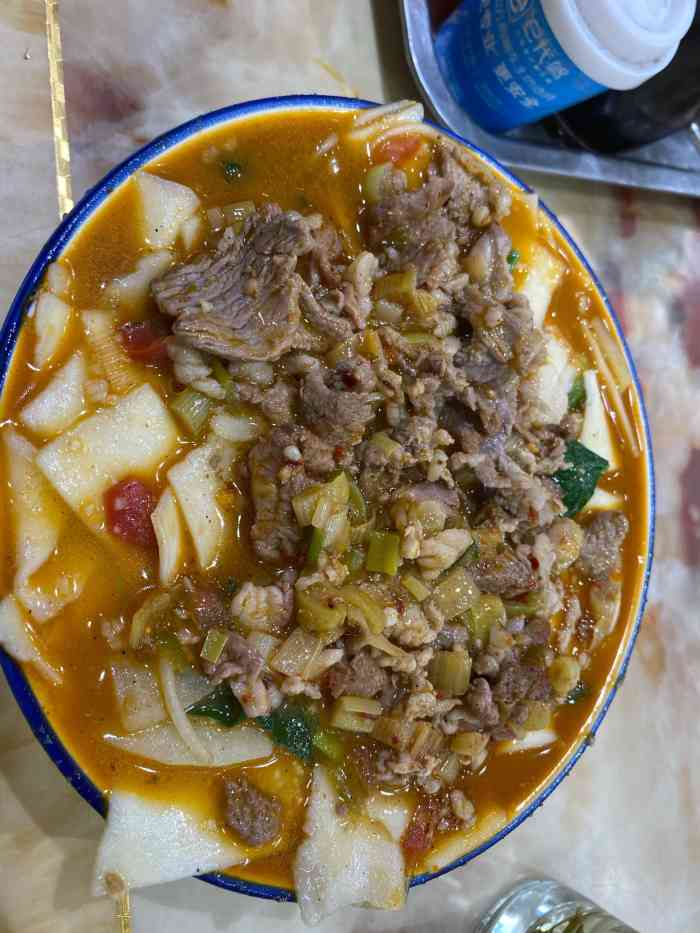 打分 河沿面片太苦了,一点也不好吃, 要不是太饿了不会进来的