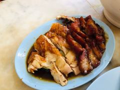 叉烧烧鸡拼盘-丽丰茶冰室