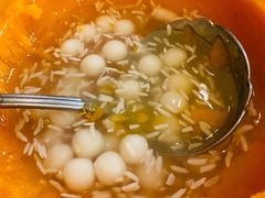 南瓜酒酿小圆子-玫瑰厅上海菜(兴国路店)