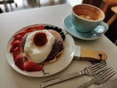 双莓奶油松饼罐-W Coffee(船板巷店)