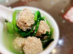 小白菜丸子汤-高晓山馅饼