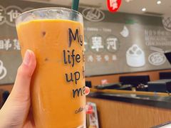香滑丝袜奶茶-金翠河烧鹅粤式茶餐厅(龙湖三千集天街店)